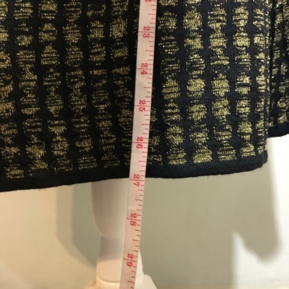 NWT Black Gold Harvest Moon Knit Skirt Kasper New - Picture 9 of 9